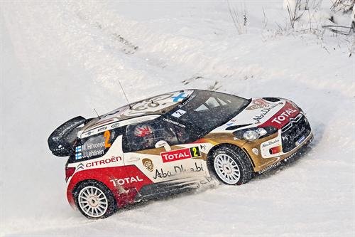 Citroen Sébastien Loeb wint Rally Monte Carlo 2013